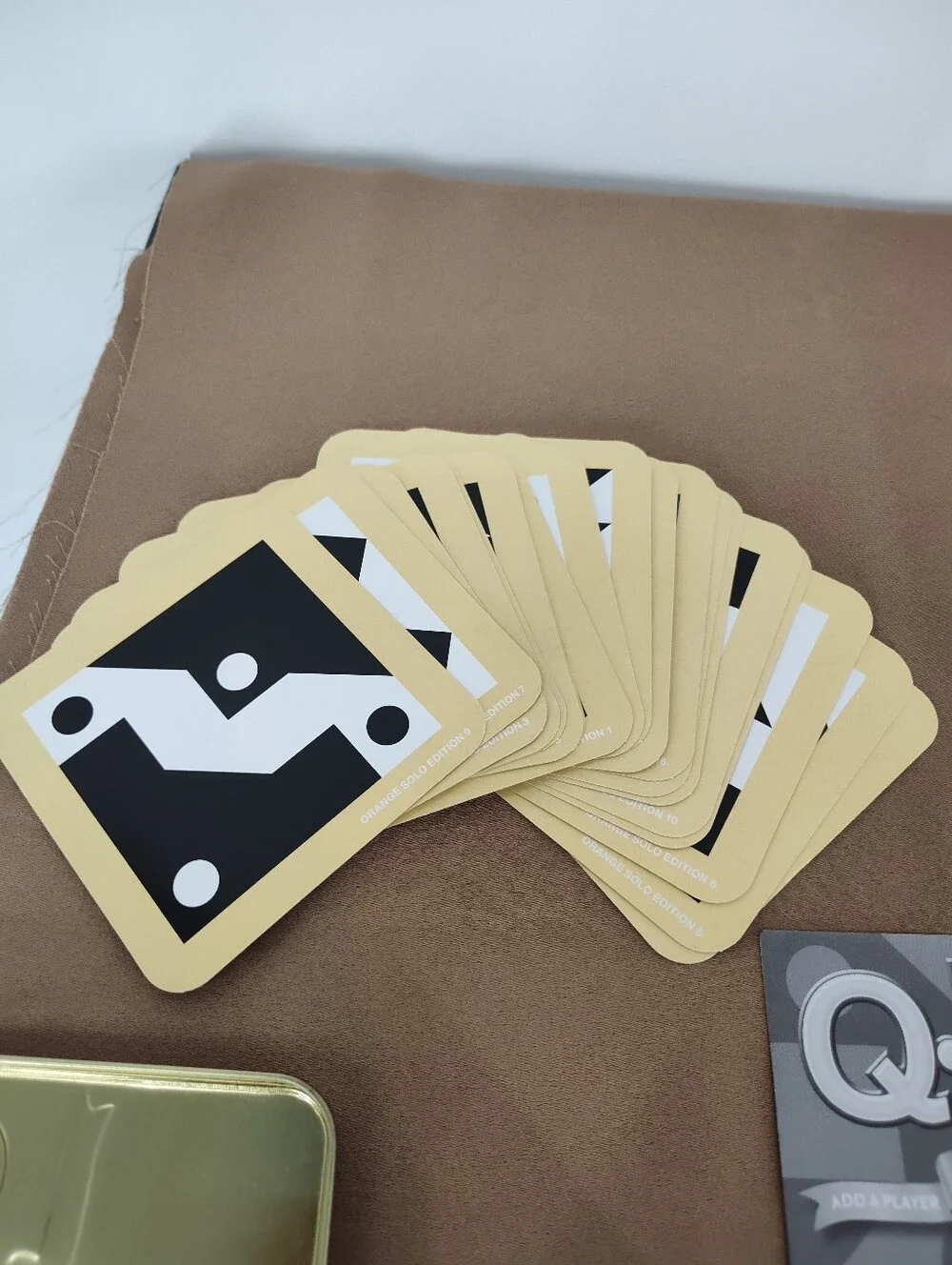 Q-bitz Solo Game - Orange Edition